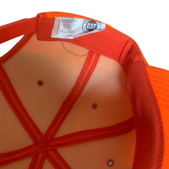 Cat Tractor Trucker Hat Mesh Hat Vintage Snapback Hat Adjustable Unworn - Picture 5 of 6